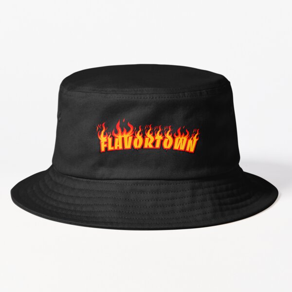 Vista previa del artículo con la obra «Flavortown: Llamas de Guy Fieri», diseñado y vendido por Haonice.