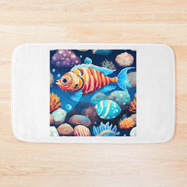Item preview, comic series rocks, multicolored fish designed and sold by janjacbu.