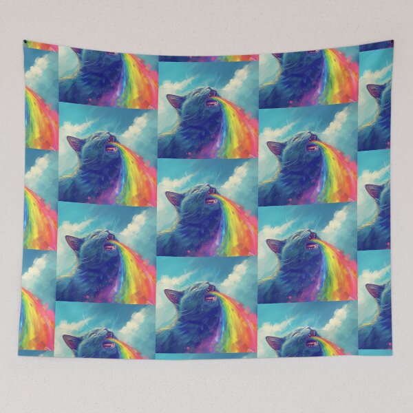 Item preview, Rainbow Projectile Vomit 1 designed and sold by SmittenbyKitten.
