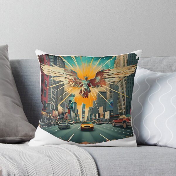 Item preview, Angel above New York City designed and sold by TheWitsFoe.