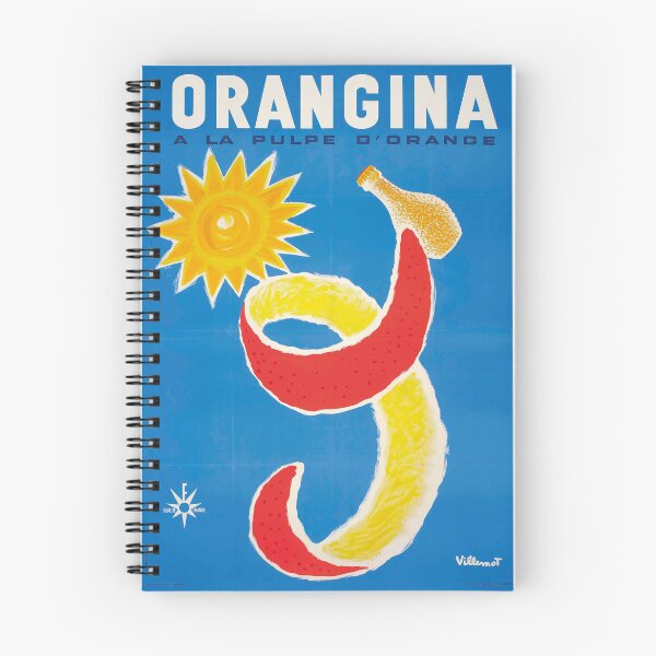 Item preview, Orangina Bliss: Vintage Citrus Delight Art Print designed and sold by redprime.