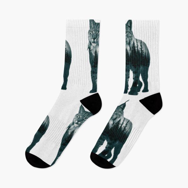 Item preview, Lynx With Forest, Tribal designed and sold by PlanetMarker.