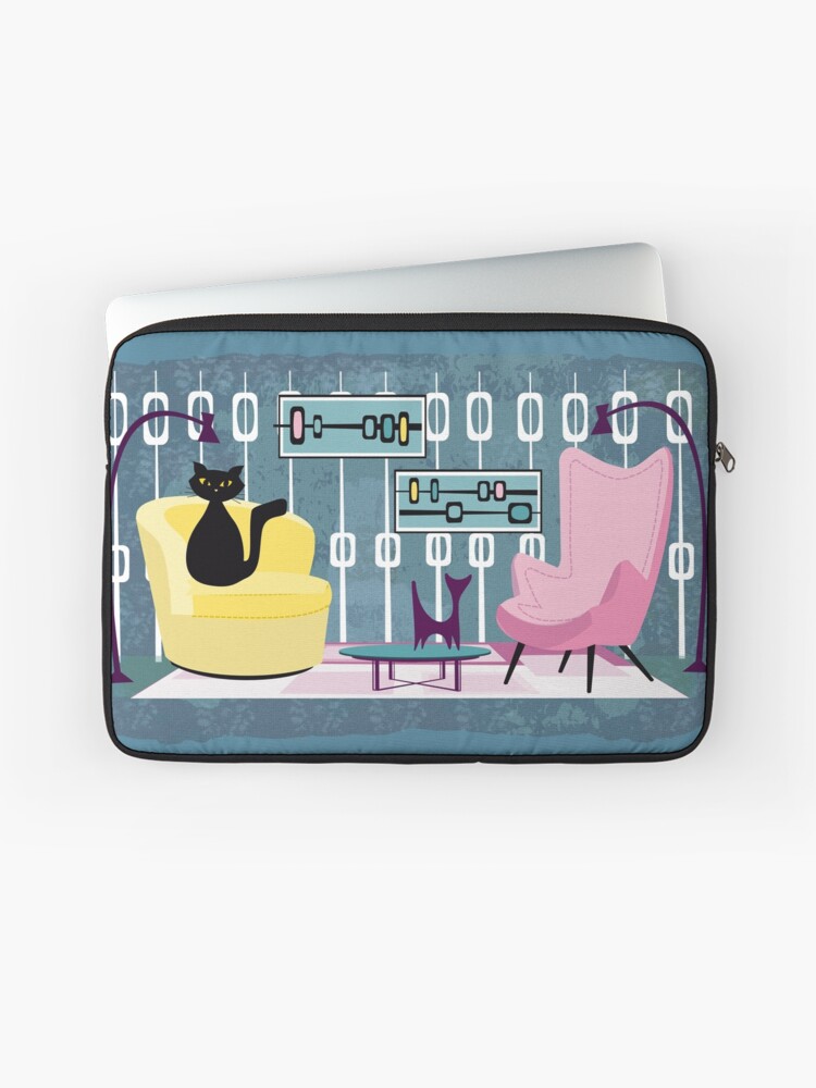 Thumbnail 1 of 2, Laptop Sleeve, Lounging Cat designed and sold by CarlaBaremb.