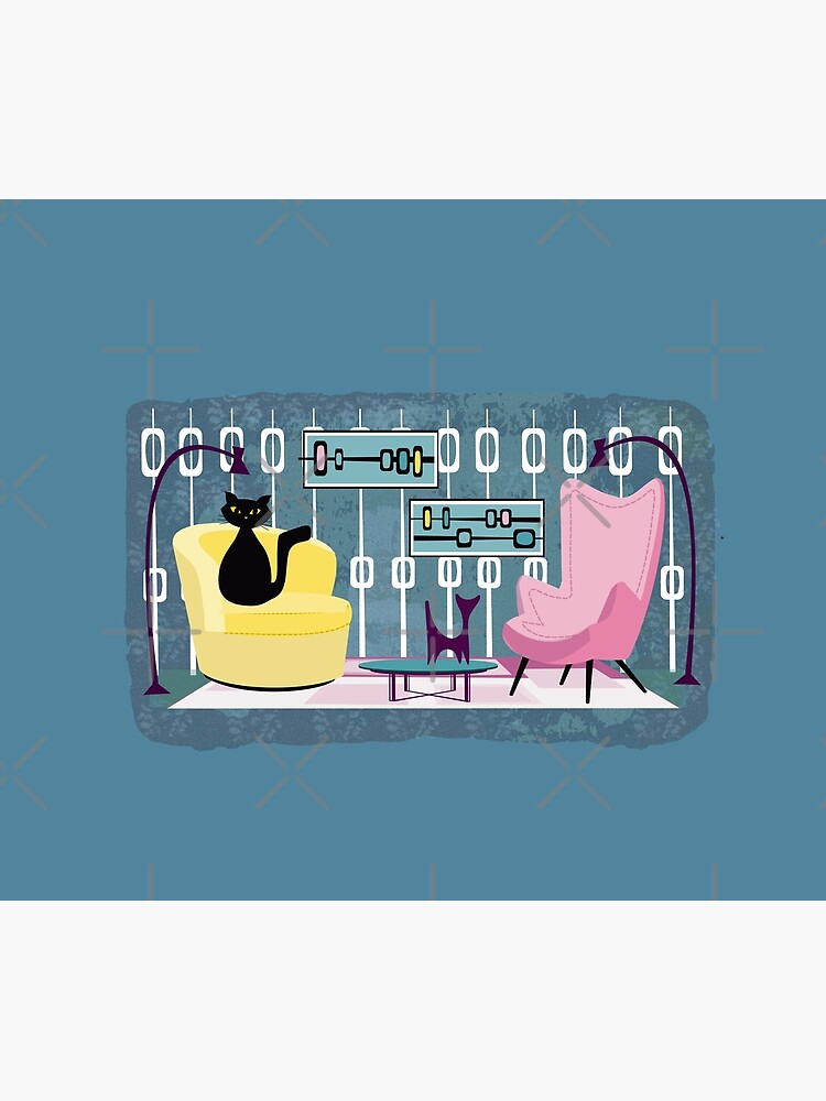 Thumbnail 2 of 2, Duvet Cover, Lounging Cat designed and sold by CarlaBaremb.