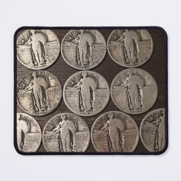 Item preview, Liberty Standing Quarters designed and sold by coinsxcrochet.