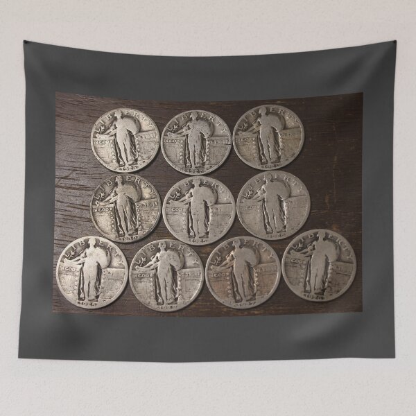 Item preview, Liberty Standing Quarters designed and sold by coinsxcrochet.