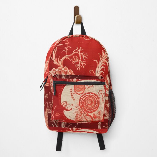 Item preview, Antique Toile de Ammonite in Red designed and sold by Shelly Little.