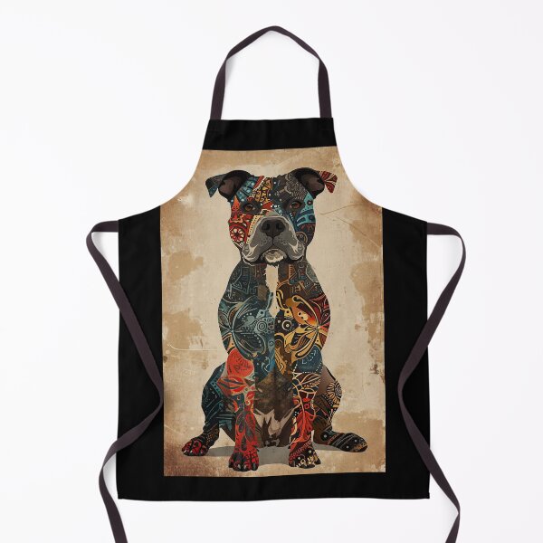 Item preview, Ornate Cute Pitbull designed and sold by Yogimeister.