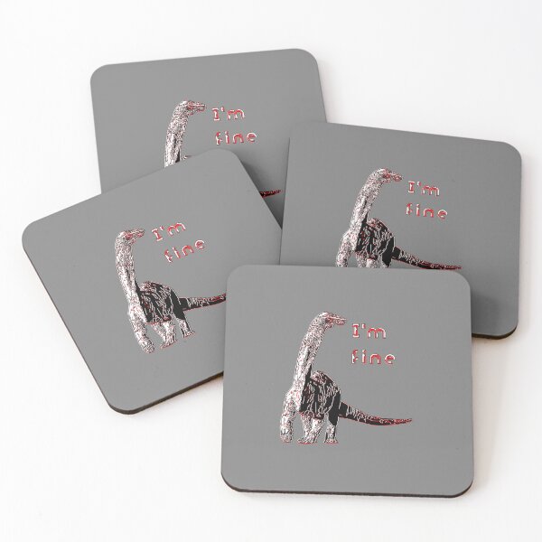 Item preview, prehistoric vibes dinosaurs i'm fine paleontology adventures designed and sold by 4rpixs.