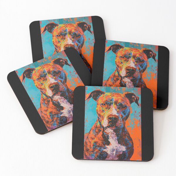Item preview, Ornate Cute Pitbull designed and sold by Yogimeister.