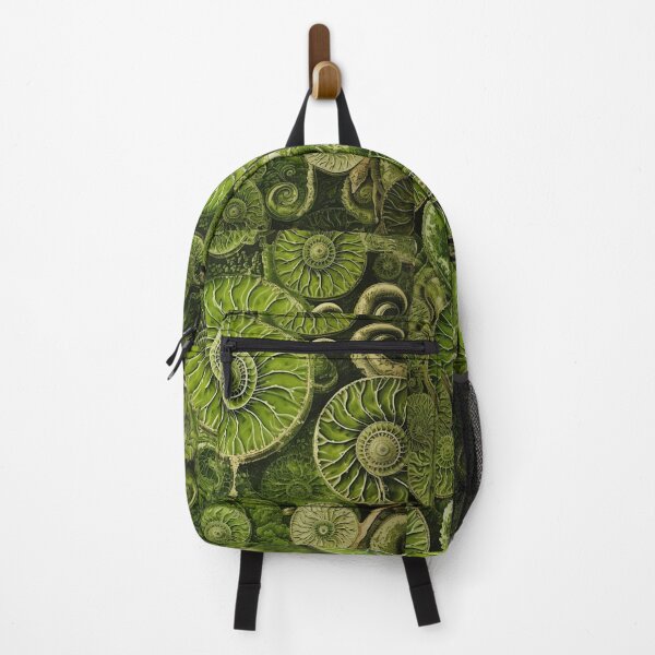 Item preview, Antique Toile de Ammonite in Dark Green designed and sold by Shelly Little.