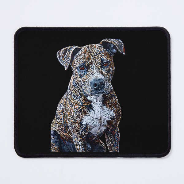 Item preview, Ornate Cute Pitbull designed and sold by Yogimeister.