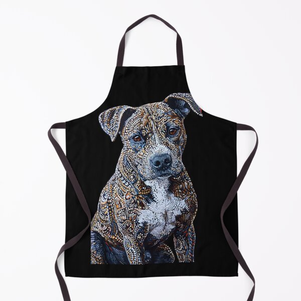 Item preview, Ornate Cute Pitbull designed and sold by Yogimeister.