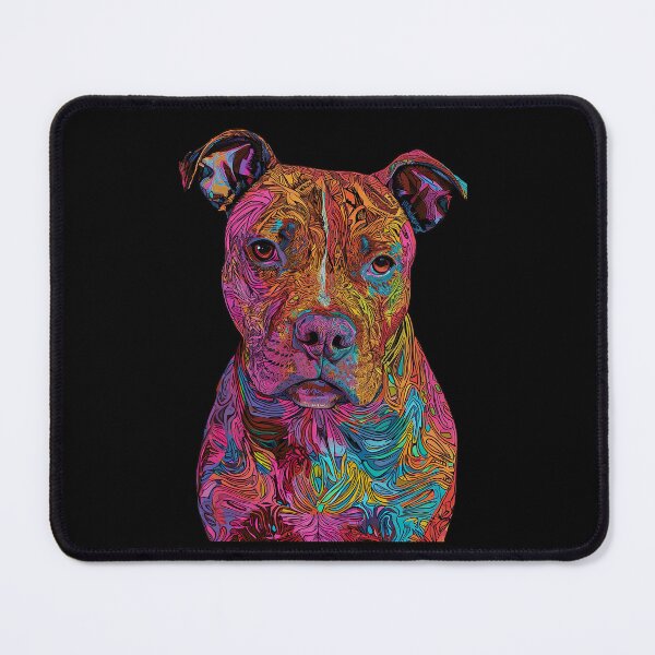 Item preview, Ornate Cute Pitbull designed and sold by Yogimeister.