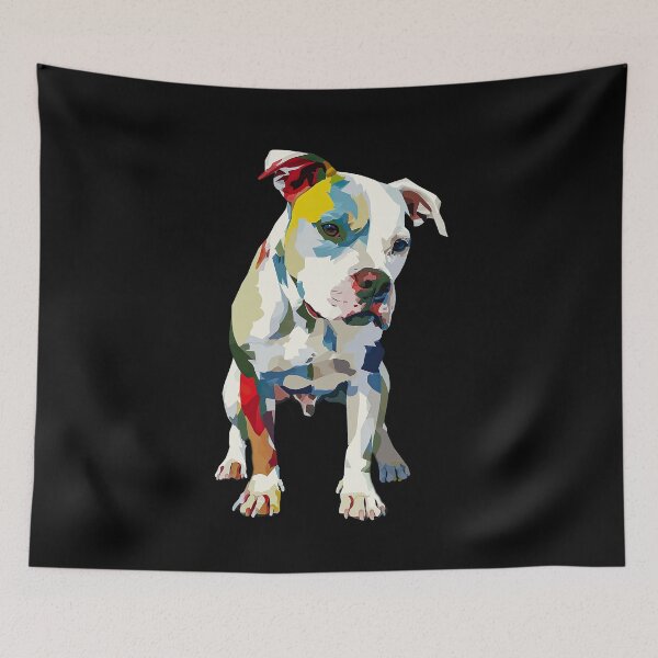 Item preview, Ornate Cute Pitbull designed and sold by Yogimeister.
