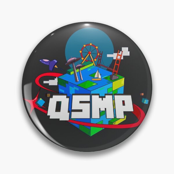Item preview, QSMP logo sticker designed and sold by valoos.