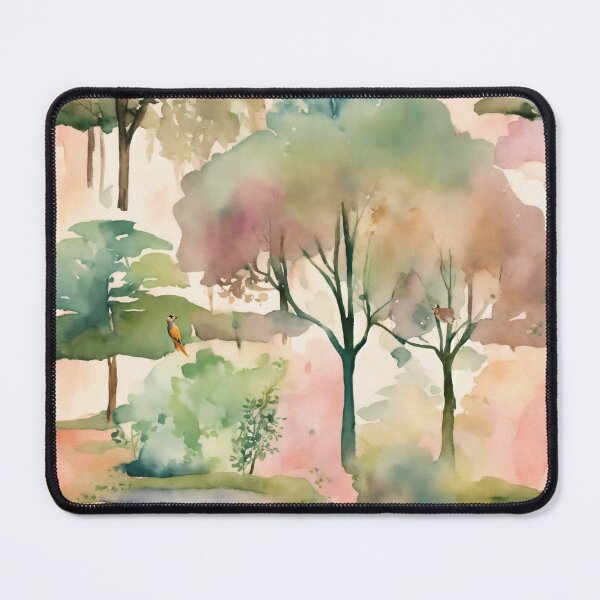 Item preview, Whimsical Watercolor Forest designed and sold by John v p.