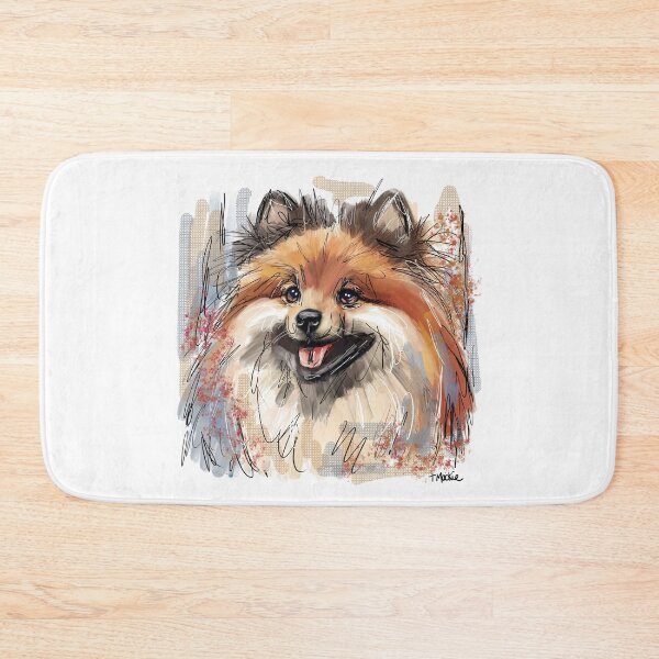 Item preview, German Spitz Dog designed and sold by TraceyMackieArt.