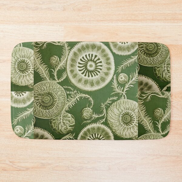 Item preview, Antique Toile de Ammonite in Green designed and sold by Shelly Little.