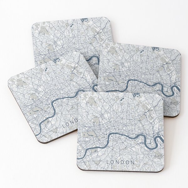 Item preview, London City Map of England - Coastal designed and sold by deMAP.