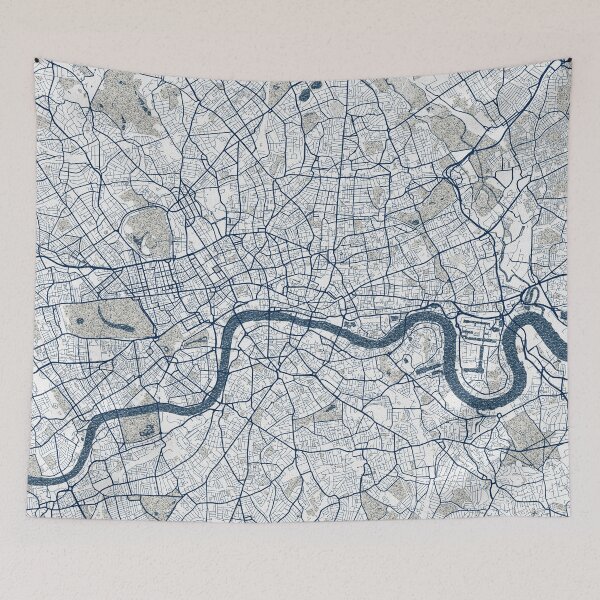 Item preview, London City Map of England - Coastal designed and sold by deMAP.