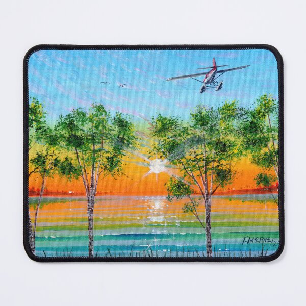 Item preview, Sunset by the lagoon with floatplane. designed and sold by Georgios Moris.