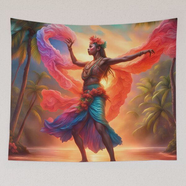 Item preview, Hawaiian dancer designed and sold by Joanne Walsh.