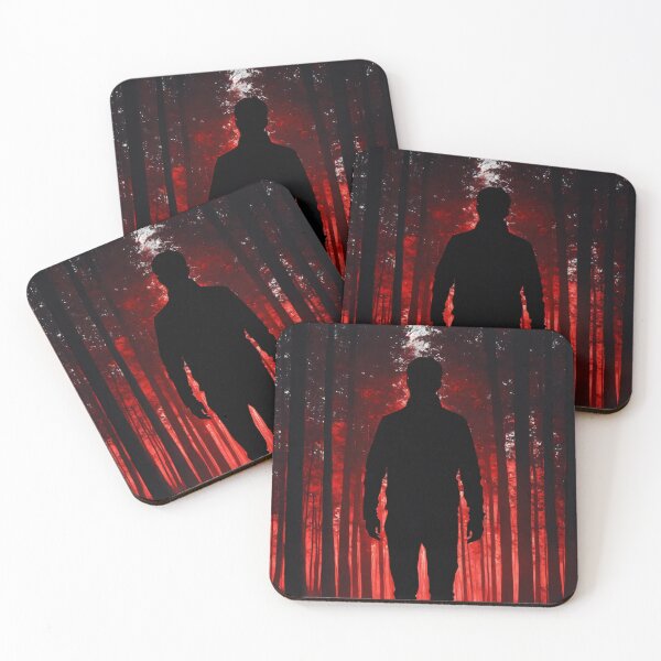 Item preview, Silhouette Amidst the Crimson Forest designed and sold by John v p.
