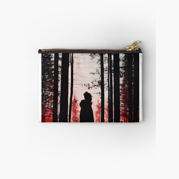 Item preview, Silhouette Amidst Crimson Woods designed and sold by John v p.