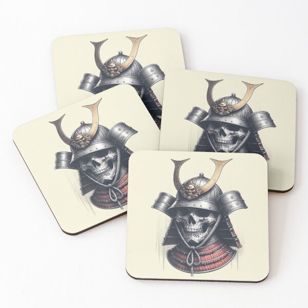 Item preview, Samurai Skull Armor| Warrior Spirit Graphic designed and sold by RuyaFab.