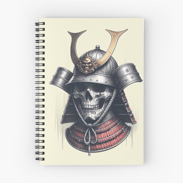 Item preview, Samurai Skull Armor| Warrior Spirit Graphic designed and sold by RuyaFab.
