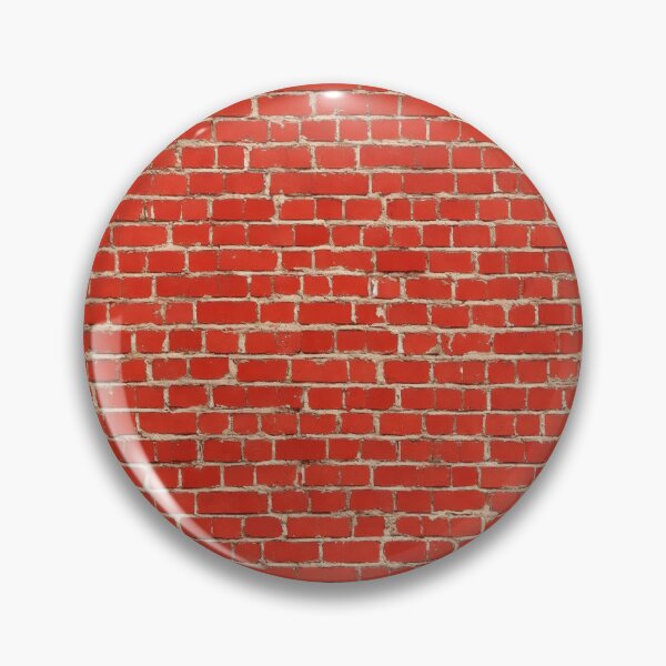 Item preview, Red Brick Wall pattern designed and sold by CoolPixels.