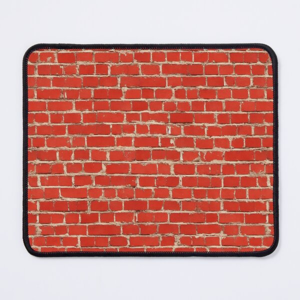 Item preview, Red Brick Wall pattern designed and sold by CoolPixels.