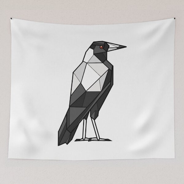 Item preview, Black and White Magpie designed and sold by LegallyDistinct.