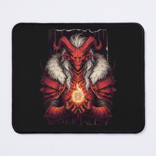 Item preview, Demonic Warlord Fantasy | Mystical Armor Warrior designed and sold by RuyaFab.