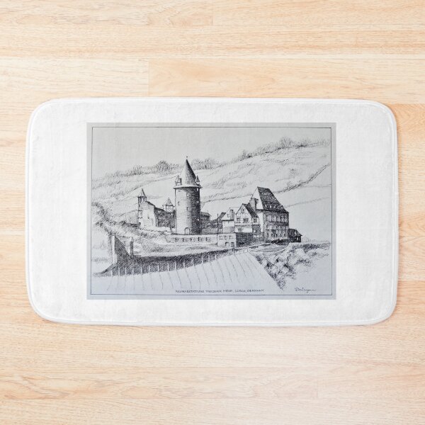 Item preview, Castillo del Rin en Lorch, Alemania designed and sold by Dai Wynn Fine Art.