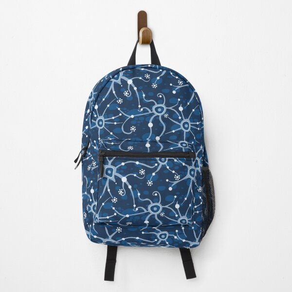Item preview, Neural network blue - seamless pattern designed and sold by colorofmagic.