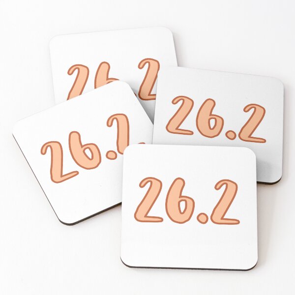 Item preview, "26.2" Marathon – Orange designed and sold by matchalattextrafoam.