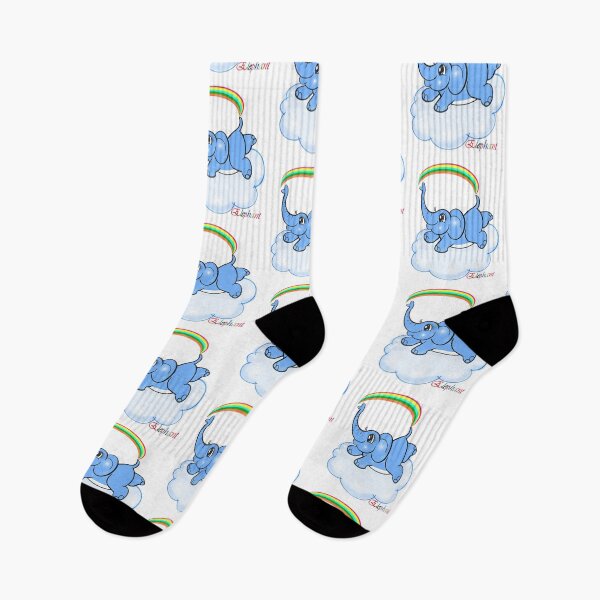 Item preview, Cute Elephant on a cloud designed and sold by Shirley cute art .