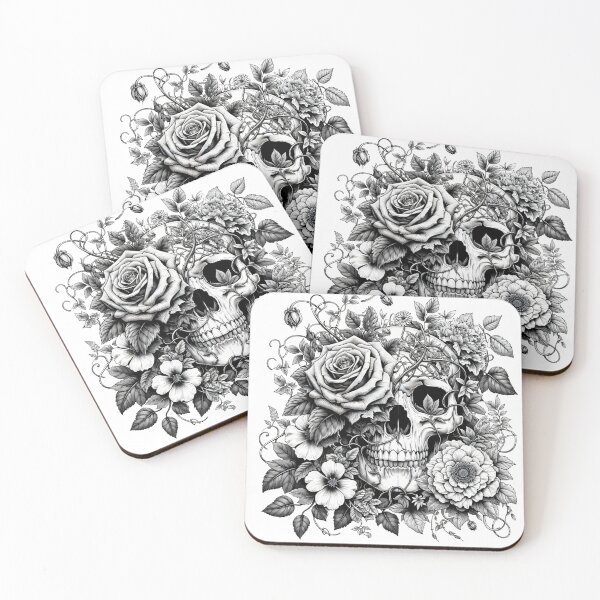 Item preview, Skull and Botany designed and sold by ArtshopDRM.