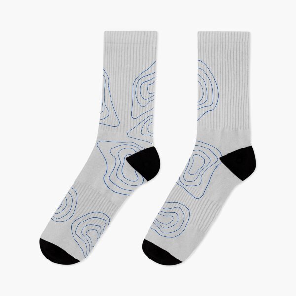 Item preview, Blue and Grey Abstract circle pattern designed and sold by DesignJiggy.