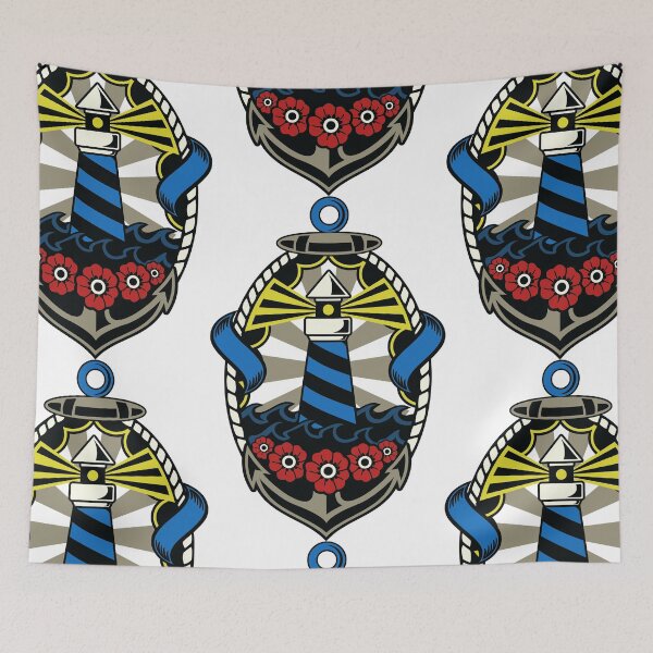 Item preview, Tatoo Lighthouse designed and sold by YaelleDark.