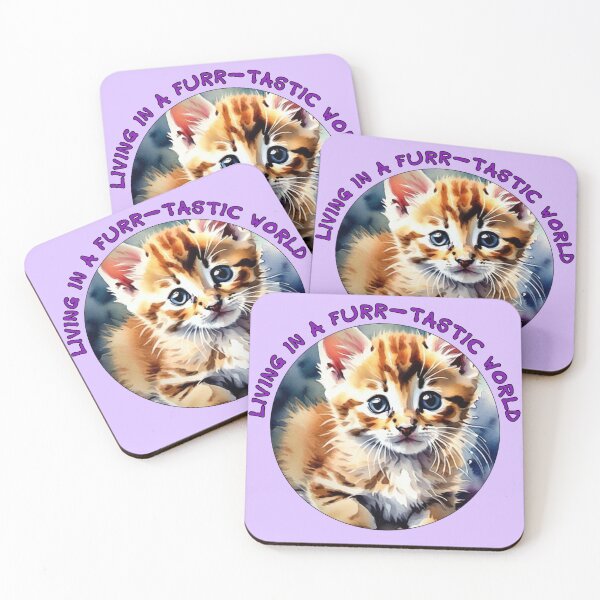 Item preview, Living in a Furr-tastic World designed and sold by pUNKnown.