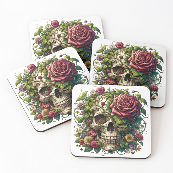 Item preview, Skull and Botany designed and sold by ArtshopDRM.