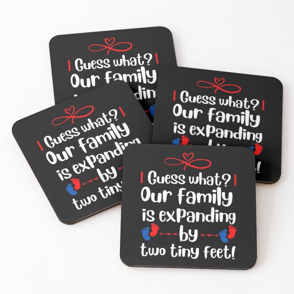 Item preview, Guess what? Our family is expanding by two tiny feet! designed and sold by Thespacerocket.