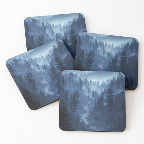 Item preview, Moonlit Whisper: A Serene Midnight Passage Through the Mountain Forest designed and sold by oanaunciuleanu.