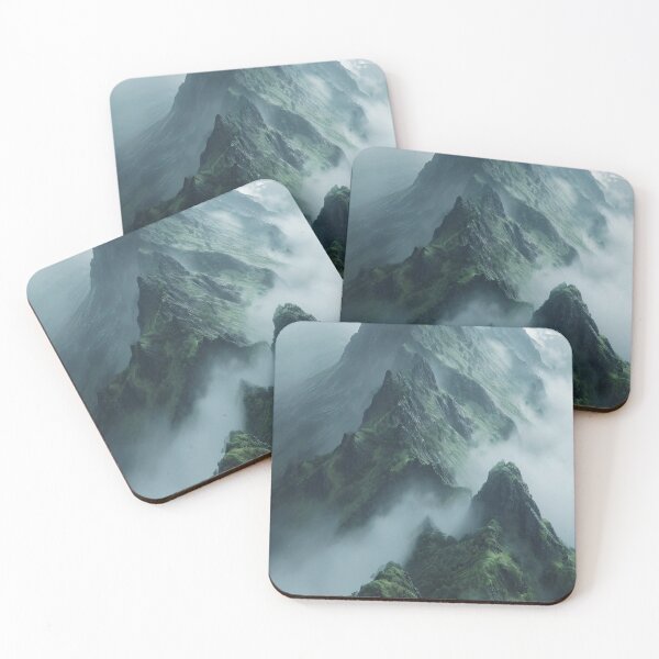 Item preview, Moonlit Whisper: A Serene Midnight Passage Through the Mountain Forest designed and sold by oanaunciuleanu.