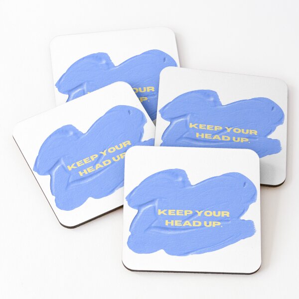 Item preview, Keep Your Head Up – Blue Paint designed and sold by matchalattextrafoam.