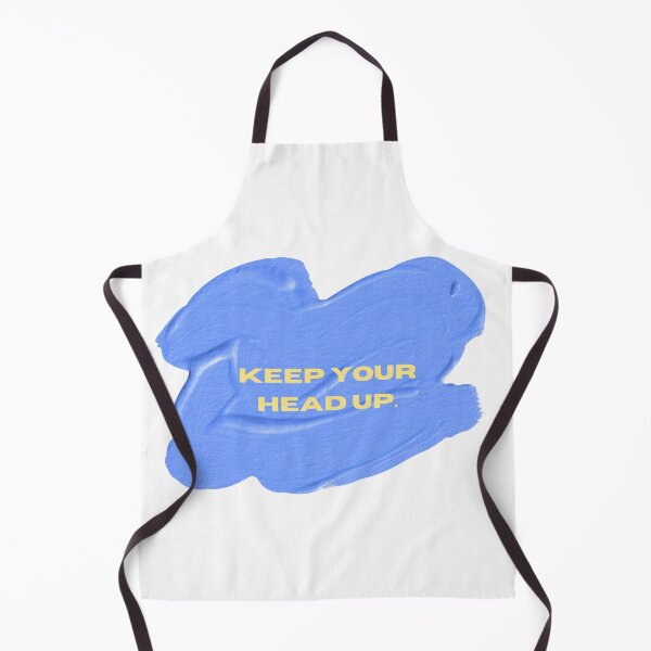 Item preview, Keep Your Head Up – Blue Paint designed and sold by matchalattextrafoam.