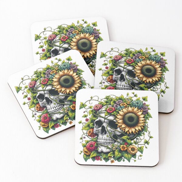 Item preview, Skull and Botany designed and sold by ArtshopDRM.